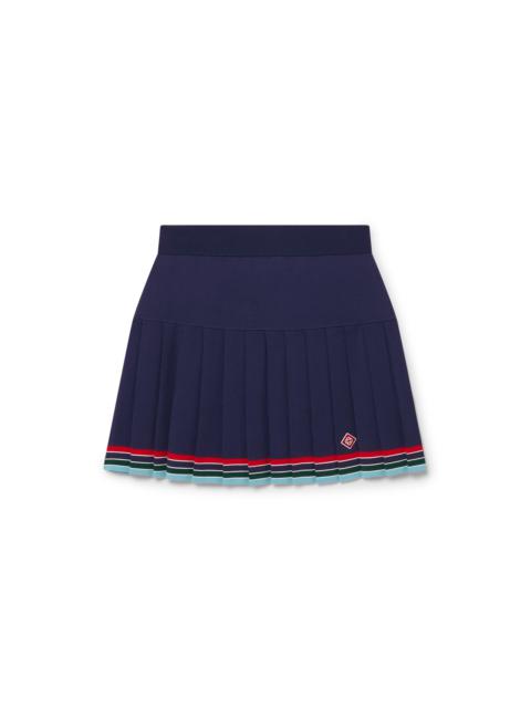 CASABLANCA Baseball Pleated Skirt | Casablanca Paris