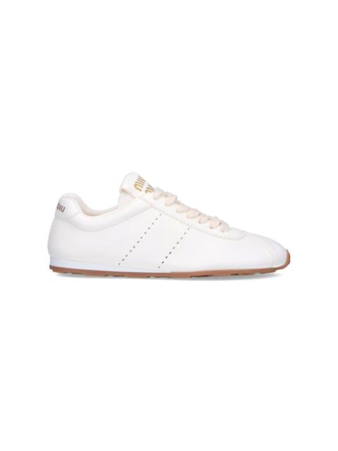 Miu Miu LAMB NAPPA 'PLUME' SNEAKERS