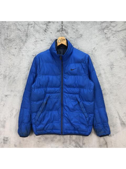 Nike NIKE REVERSIBLE BLUE PUFFER JACKET / DOWN JACKET #5550-197