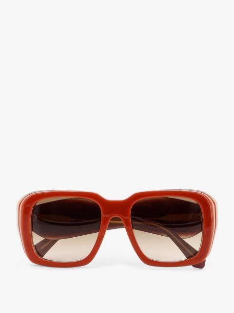 Loewe Loewe Sierra Sunglasses Red