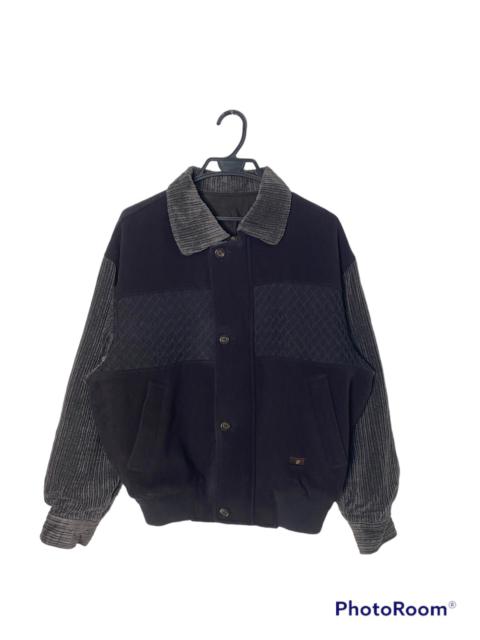 BALENCIAGA 💥Best Offer💥Balenciaga Bomber Corduroy Wool & Knit Jacket