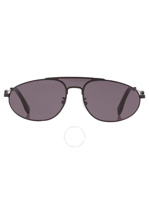 FENDI Fendi Smoke Pilot Men's Sunglasses FE40072U-Y 01A 57
