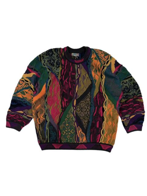 Vintage Coogi Wool 3D Knit Sweater