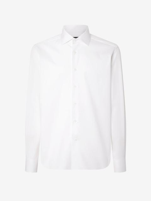 CORNELIANI White cotton twill shirt