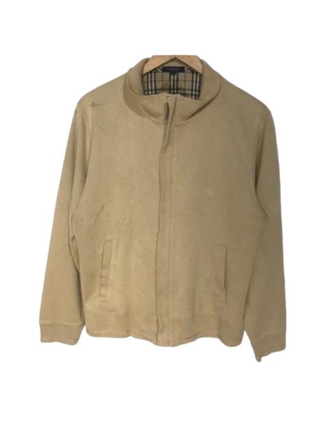 burberry nova check zipper sweater