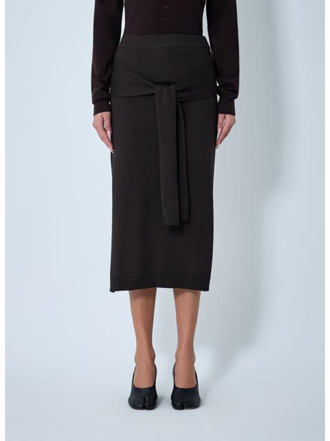 Lemaire Lemaire Women Trompe L’Oeil Midi Skirt