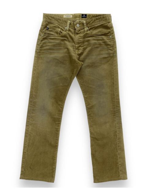Other Designers AG Adriano Goldschmied Dirty Distressed Corduroy Pant