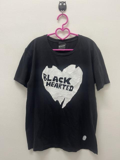 Other Designers Rare Vintage BEAMS Black Hearted Black Humour Tee