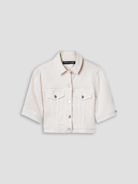 VERONICA BEARD Raina cropped denim jacket