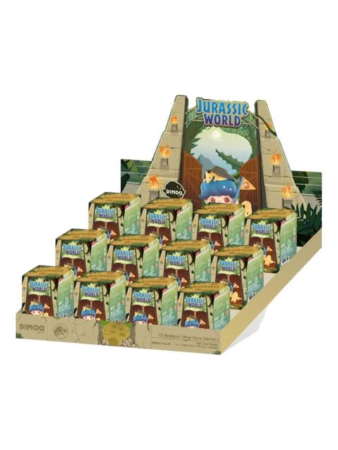 POP MART Pop Mart Dimoo Jurassic World Figures Sealed Case (12 Blind Boxes) 012022061600725