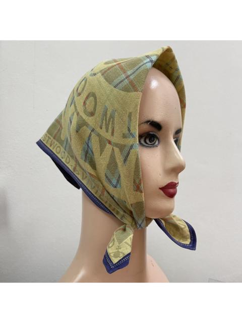 Vivienne Westwood VIVIENNE WESTWOOD HANDKERCHIEF BANDANA POCKETSQUARE SCARF