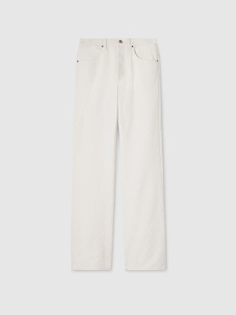 GUCCI GG cotton denim jacquard pants