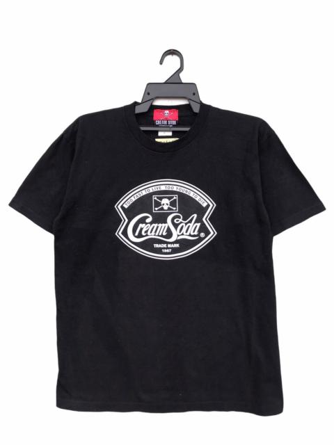 Other Designers Japanese Brand - Cream Soda Sun Faded Spellout