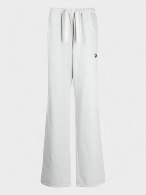 Palm Angels Monogram Travel Pants White