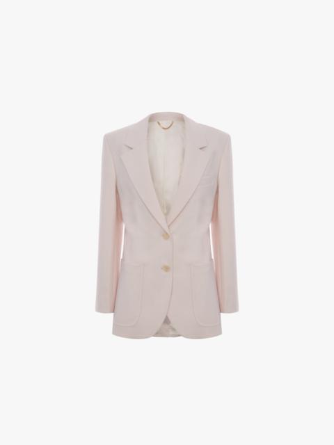 Victoria Beckham Katherine Jacket In Bone