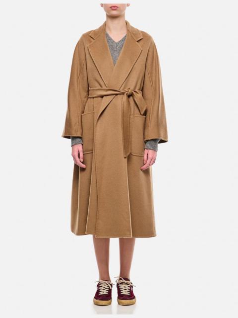 LUDMILLA BELTED CASHMERE MIDI COAT