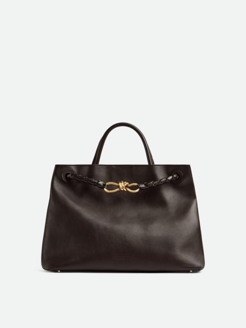 Bottega Veneta Bottega Veneta – Andiamo Smooth Medium Fondant