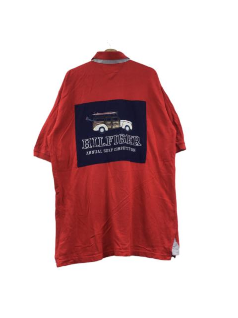 Other Designers Tommy Hilfiger - Vtg TOMMY HILFIGER SURF Annual Competition Polo Tee Shirt