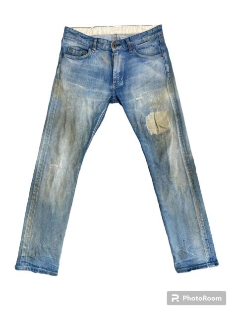 Junya Watanabe MAN JAPAN BRAND FREAKS STORE RIPPED JEANS STYLE SLIM TYPE