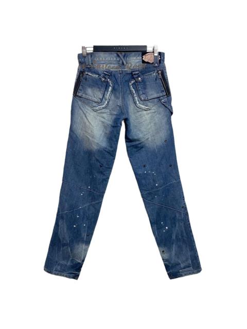 PPFM PPFM Cyber Destructed Denim Jeans