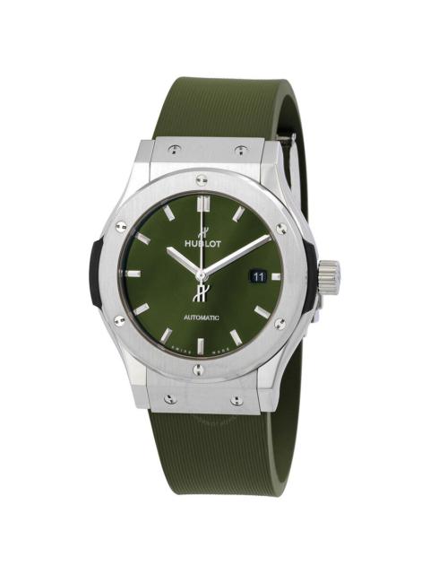 Hublot Hublot Classic Fusion Automatic Green Dial Men's Watch 542.NX.8970.RX