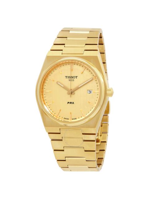 Other Designers Tissot PRX Quartz Champagne Dial Men's Watch T137.410.33.021.00