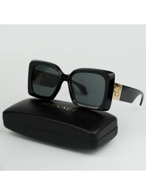 VERSACE NEW Versace VE4467U GB1/87 Black Grey Butterfly Women Sunglasses VE 4467U