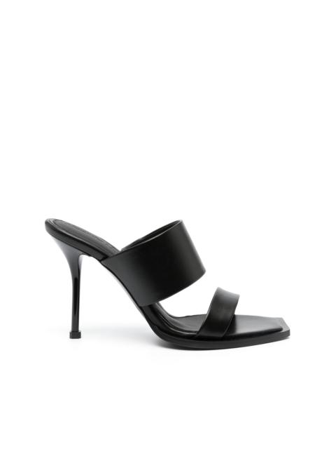 Alexander McQueen 105mm leather mules