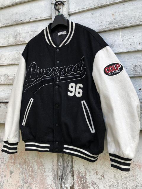 Other Designers Japanese Brand - Wego Colp Liverpool Wool Varsity Jacket