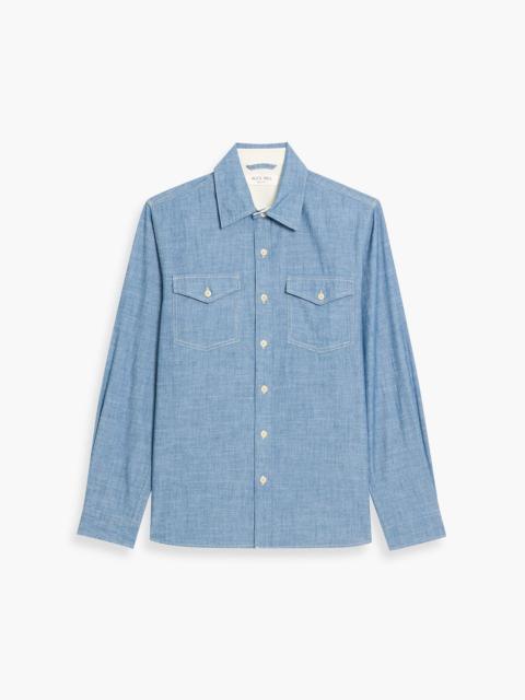 Other Designers Fred cotton-chambray shirt