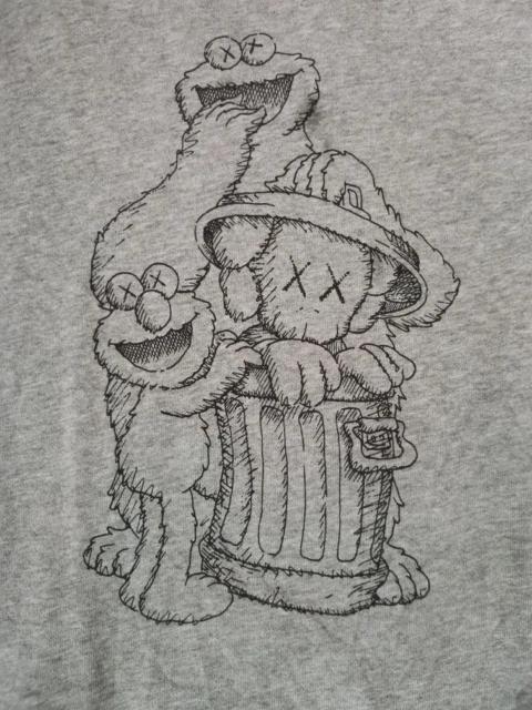 Other Designers Kaws Sesame Street Sweatshirt OriginalFake Designer