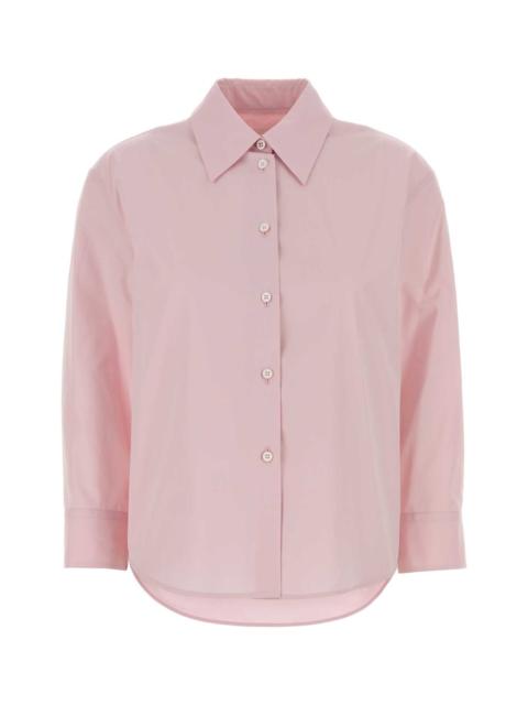 Jil Sander Jil Sander Women Pastel Pink Poplin Shirt