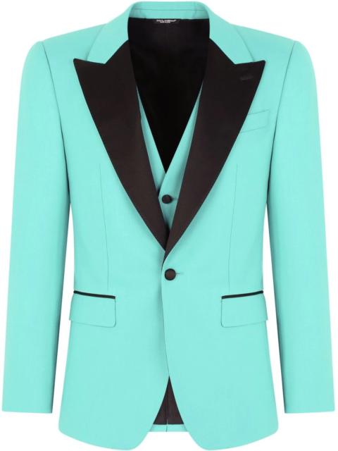 Dolce & Gabbana Sicilia-fit three-piece tuxedo suit