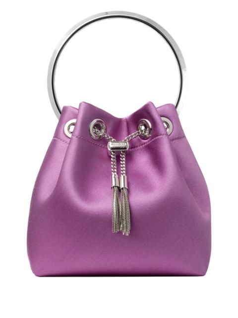 JIMMY CHOO Jimmy Choo Women Bon Bon Leather Bucket Bag