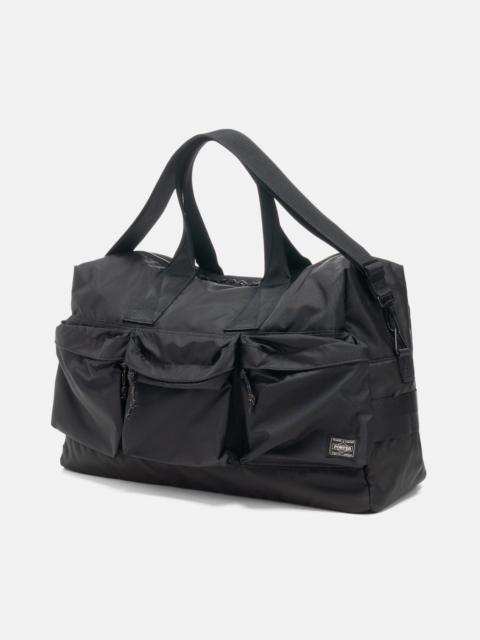 PORTER Force 2Way Duffle Bag Black