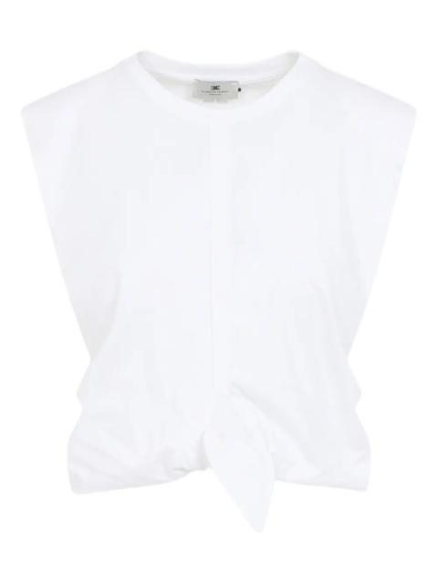 ELISABETTA FRANCHI Cropped T-Shirt