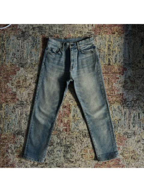 Muji - Labo vintage blue wash denim jeans Japan