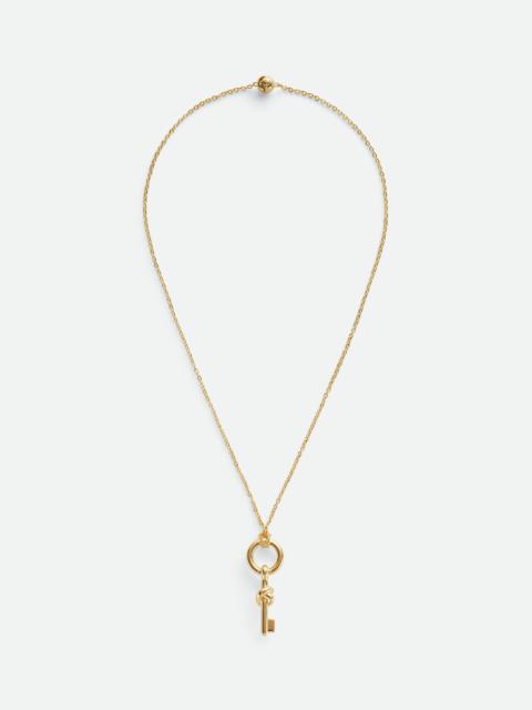 Bottega Veneta Key Knot Necklace