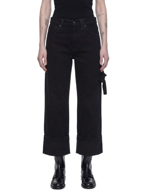 Simone Rocha Cropped Straight Leg Jeans