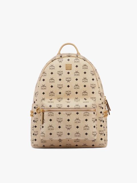 MCM Stark Side Studs Backpack in Visetos