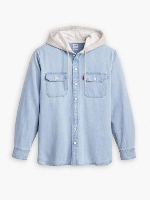 HOODED CLASSIC WORKER SHIRT