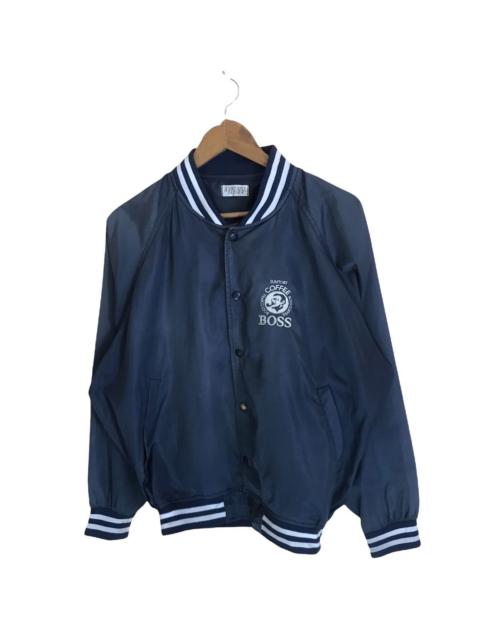 Other Designers Vintage - SUNTORY COFFEE BOSS VARSITY JACKET