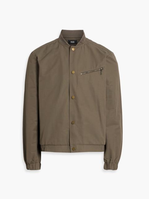 Other Designers Nial cotton-blend faille bomber jacket