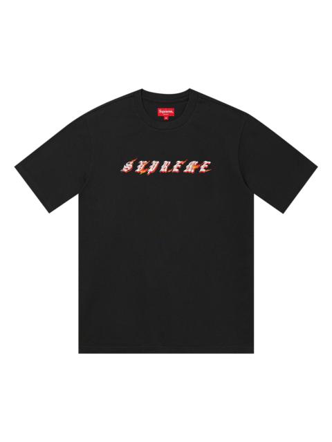 Supreme Supreme Flames Short-Sleeve Top 'Black'