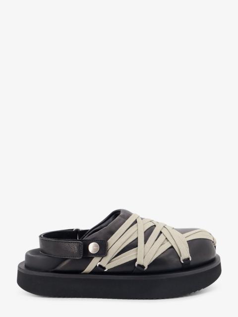 Rick Owens Rick Owens Women Padded Megalace Platform Leather Sandals