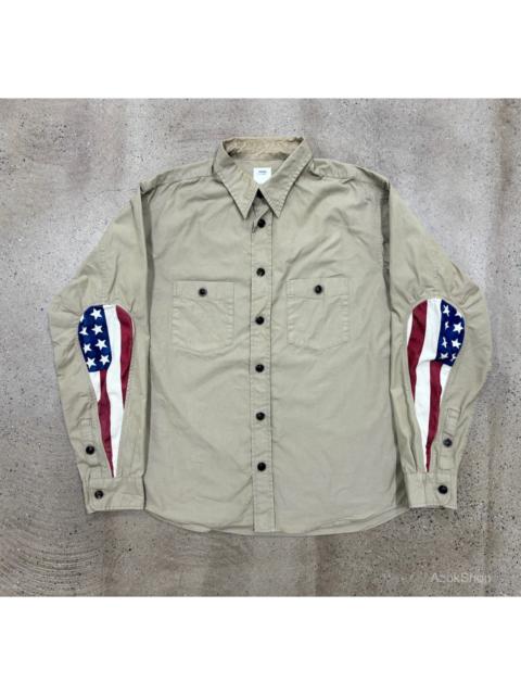 シャツ visvim USM ALBACORE SHIRT L/S COLLAGE visvim VISVIM 19SS USM ALBACORE SHIRT L/S COLLAGE water drop shirt