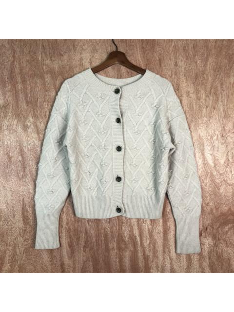 Other Designers Japanese Brand - Iena Knit Crocheted Knit Sweater Cardigan