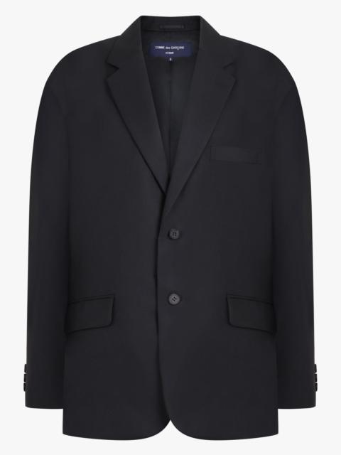 Comme des Garçons Homme SINGLE BREASTED BLAZER JACKET | BLACK