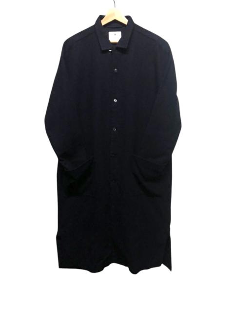 snow peak Snow Peak Long Coat Cotton Organic Black