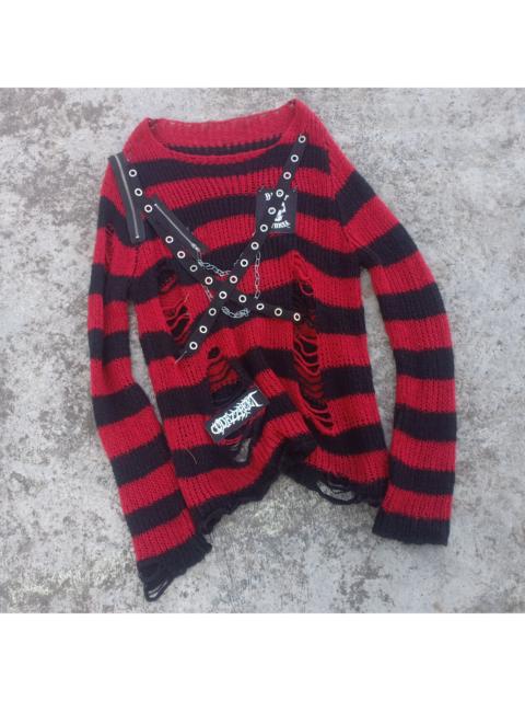 Other Designers Seditionaries × Vintage - 💥 Knitwear Jumper Sweater Dirty Patricia is Teenage Punk